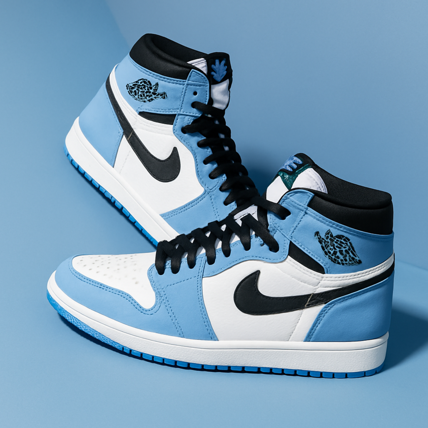Air Jordan azul celeste