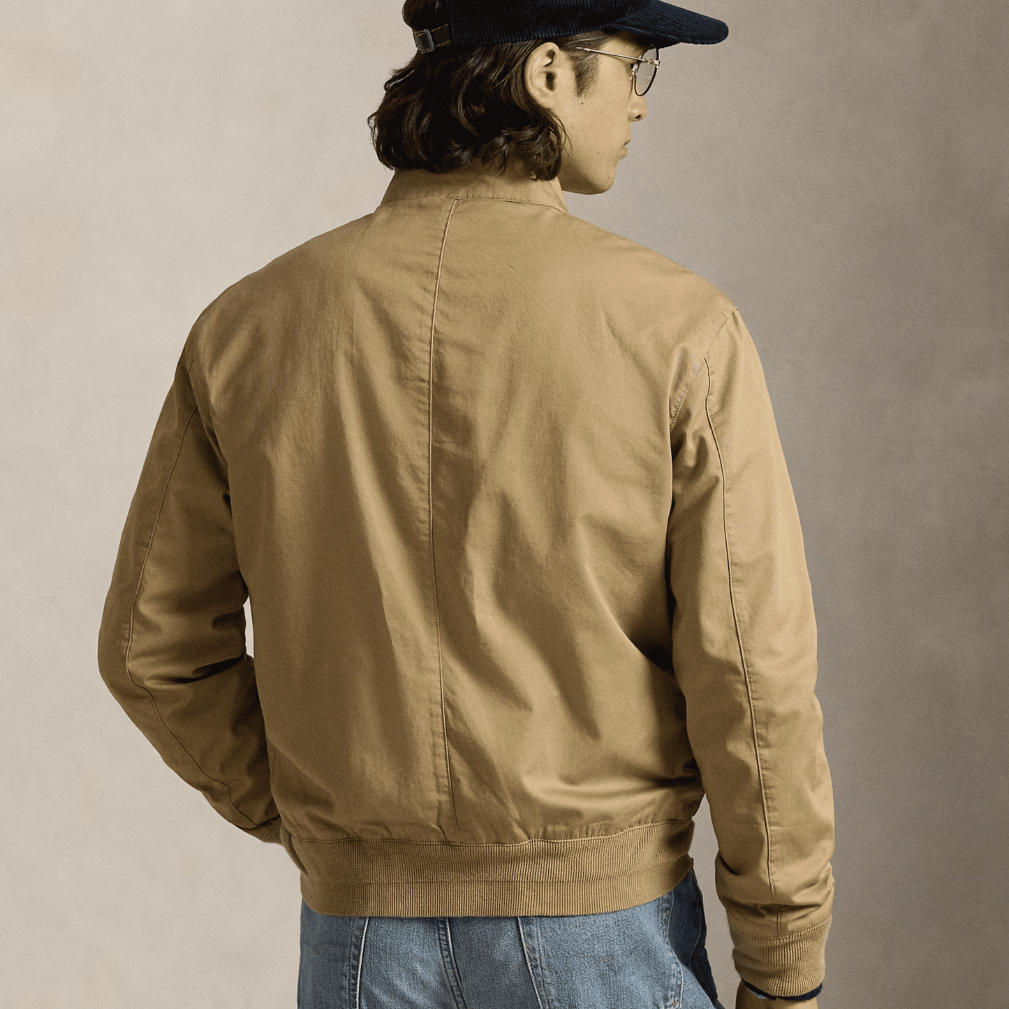 Chaqueta Bedford Twill beige hombre