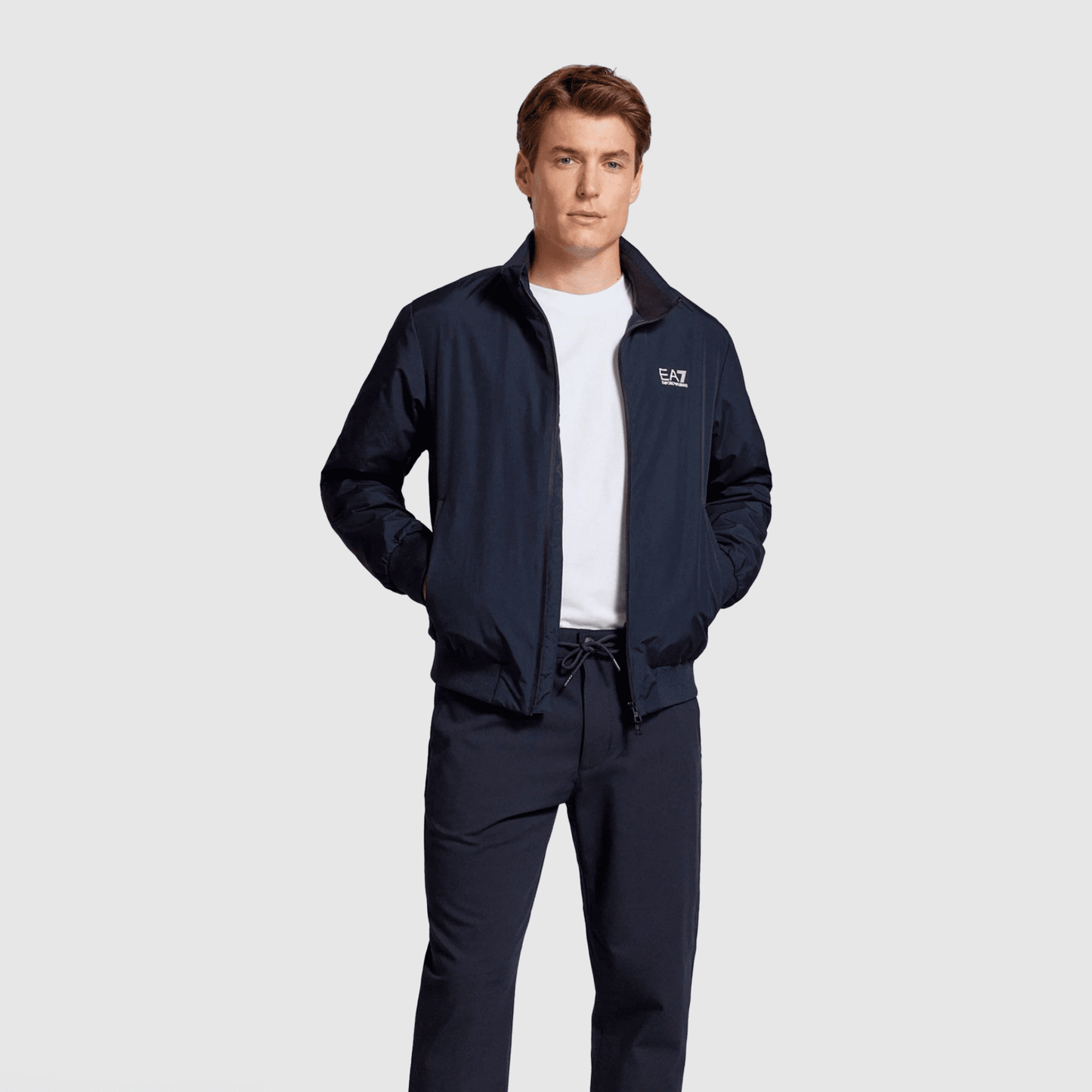 Chaqueta azul marino hombre