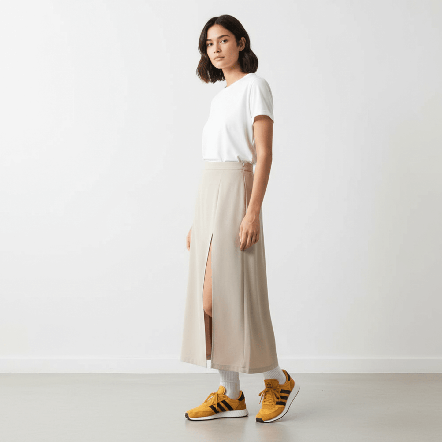 Iniki amarillo y negro