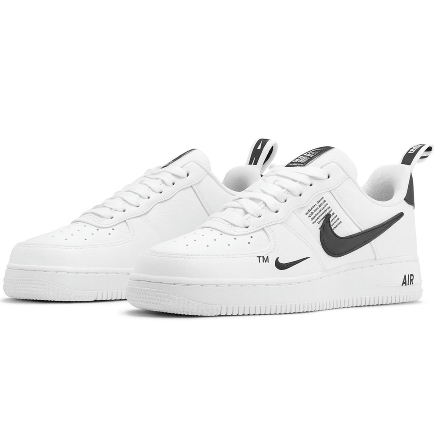 Air Force 1 Low blanco y negro TM