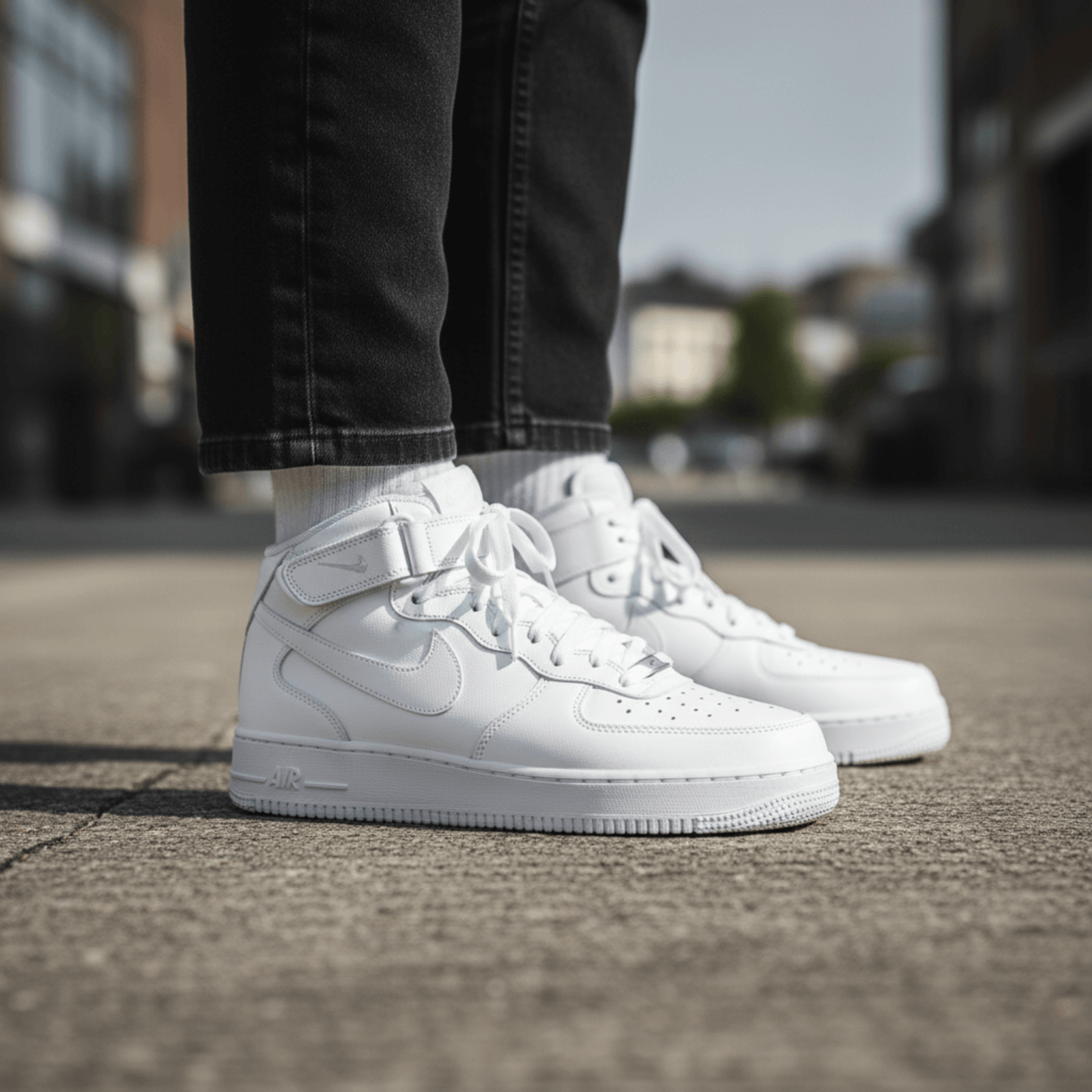 Air Force 1 Mid ’07 blanco