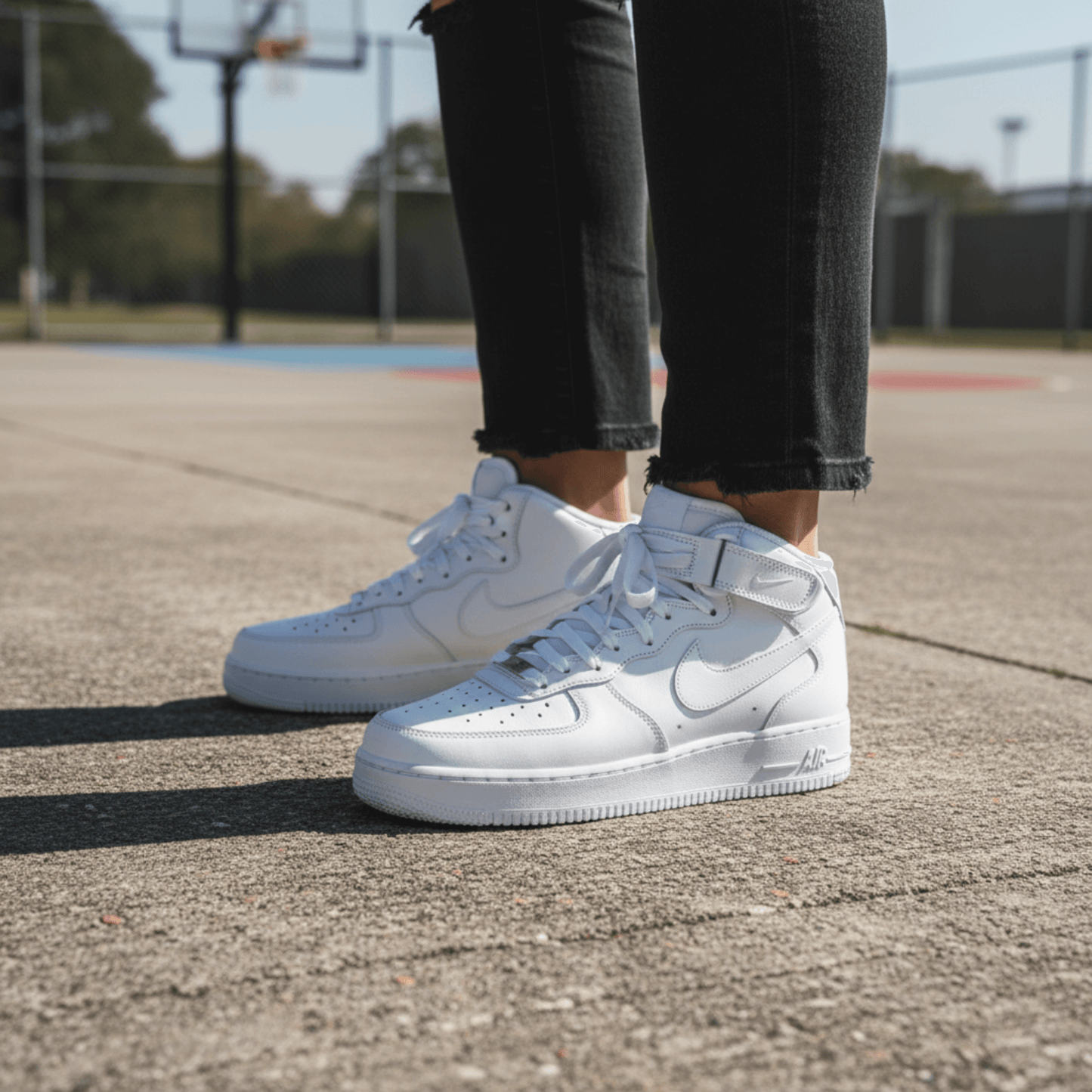 Air Force 1 Mid ’07 blanco