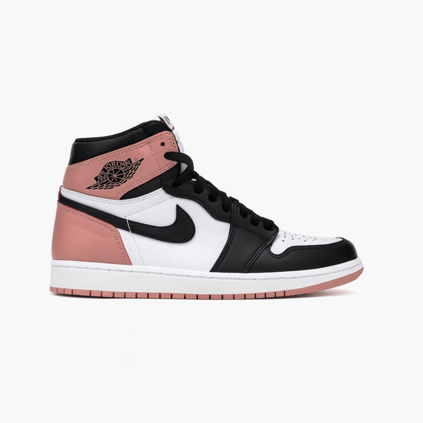 Air Jordan rosa y negro