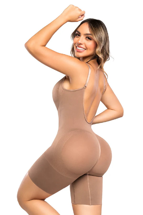 Body Faja Seamfree SMI7148 Cocoa – Moldeo integral, efecto lifting invisible