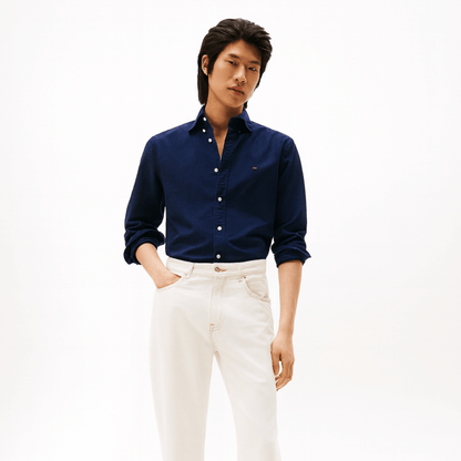 Camisa Oxford navy Regular Fit