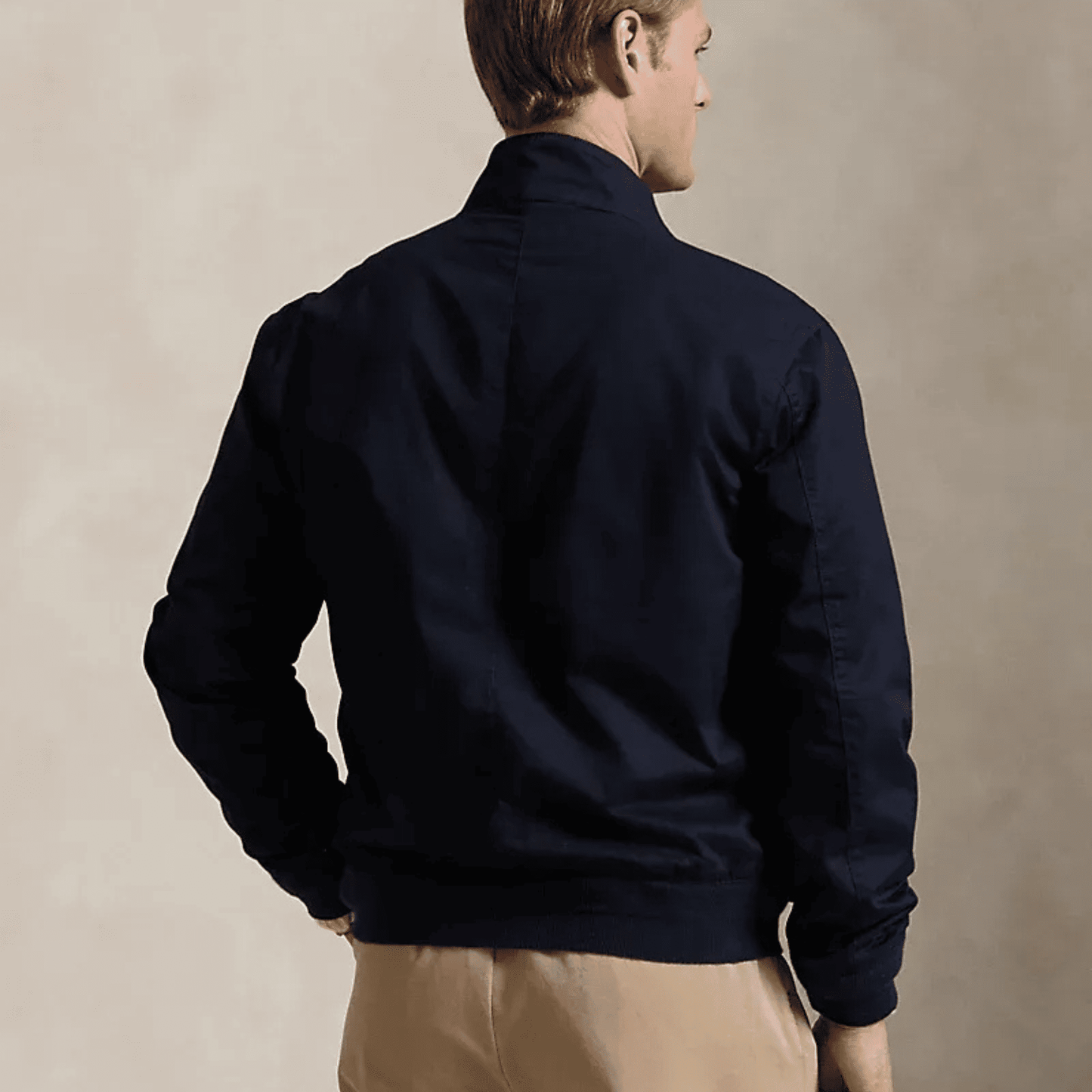 Chaqueta Bedford Twill azul marino hombre