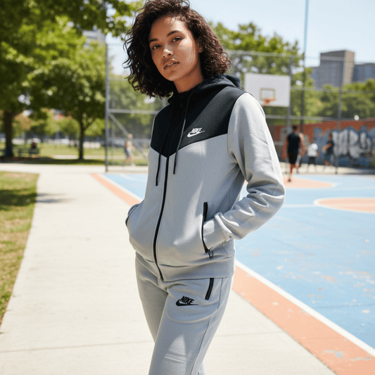Chándal unisex gris