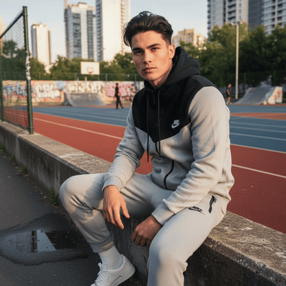 Chándal unisex gris
