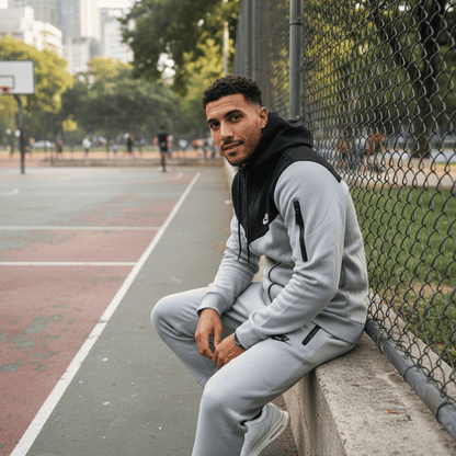 Chándal unisex gris