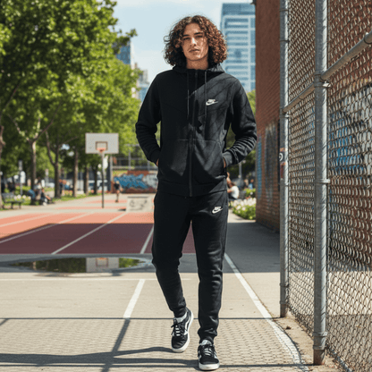 Chándal unisex negro
