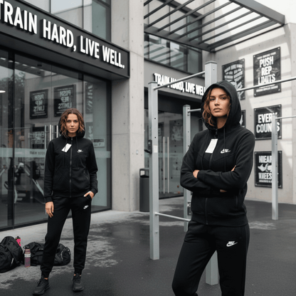 Chándal unisex negro