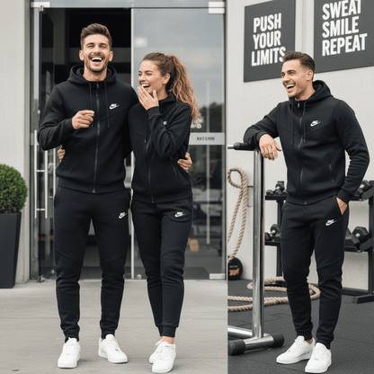 Chándal unisex negro