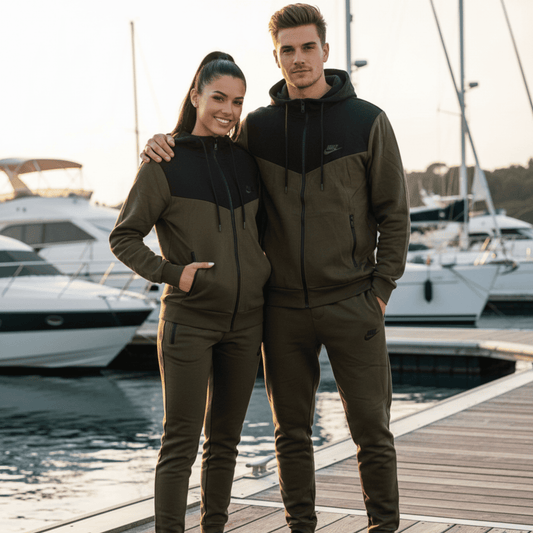 Chándal unisex verde