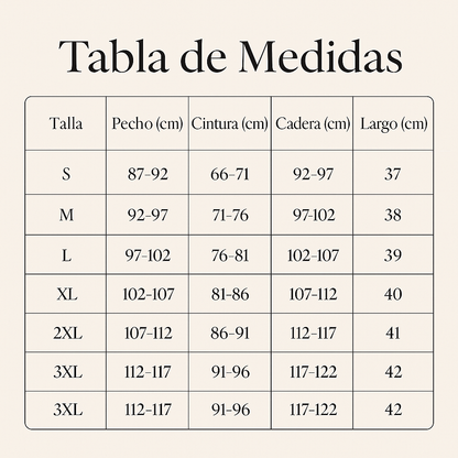 Body Seamfree SMI7153 con tirantes y media pierna, moldeo y compresión