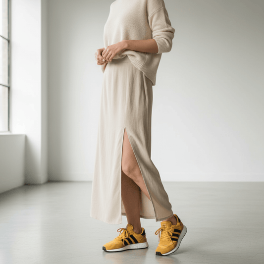 Iniki amarillo y negro