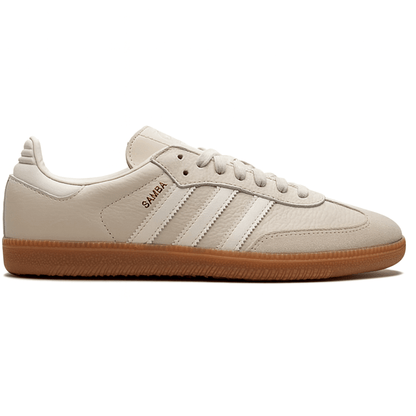 Samba OG beige y blanco