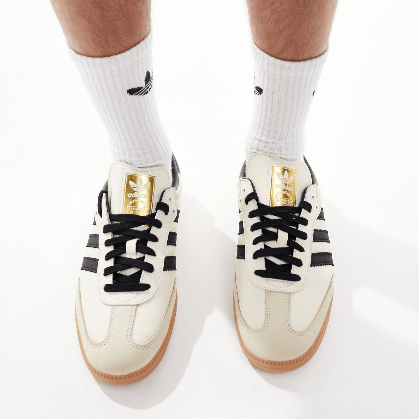 Samba OG beige y negro