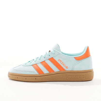 Spezial verde agua y naranja