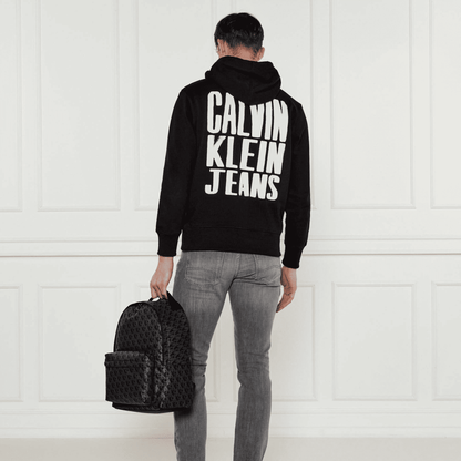Sudadera Regular Fit negro hombre