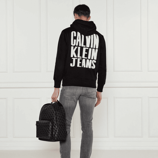 Sudadera Regular Fit negro hombre