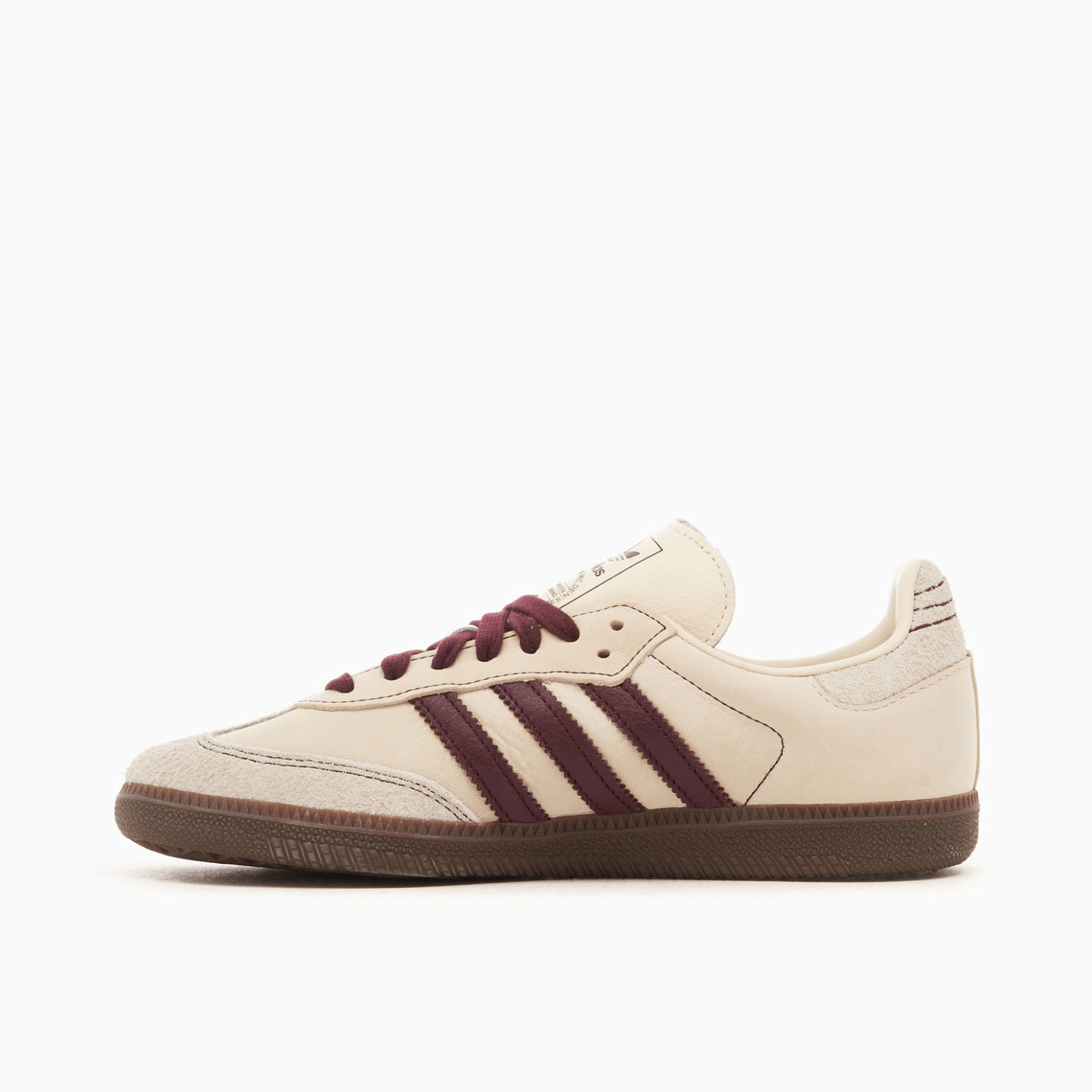 Samba OG beige y burdeos