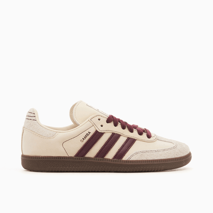 Samba OG beige y burdeos