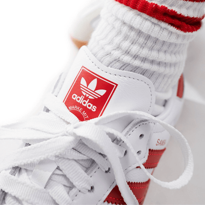 Samba OG blanco y rojo